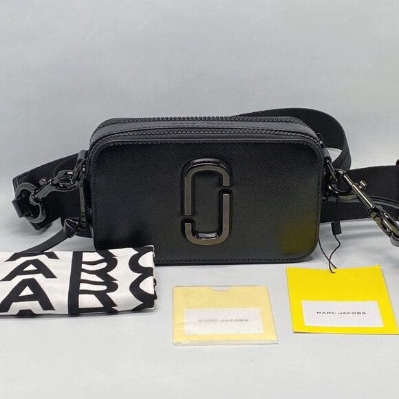Marc Jacobs Women’s Snapshot Camera Crossbody Bag BLACK - Picture 1 of 7